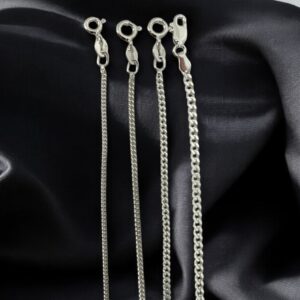 Silver Cuban Link Chain